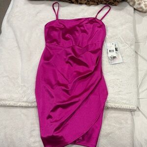 Honey and Rosie Fuchsia Prom Dress